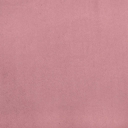 2-Sitzer-Sofa Rosa 140 cm Samt