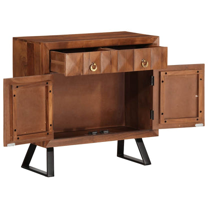Schubladenschrank Honigbraun 70x35x70 cm Massivholz Akazie