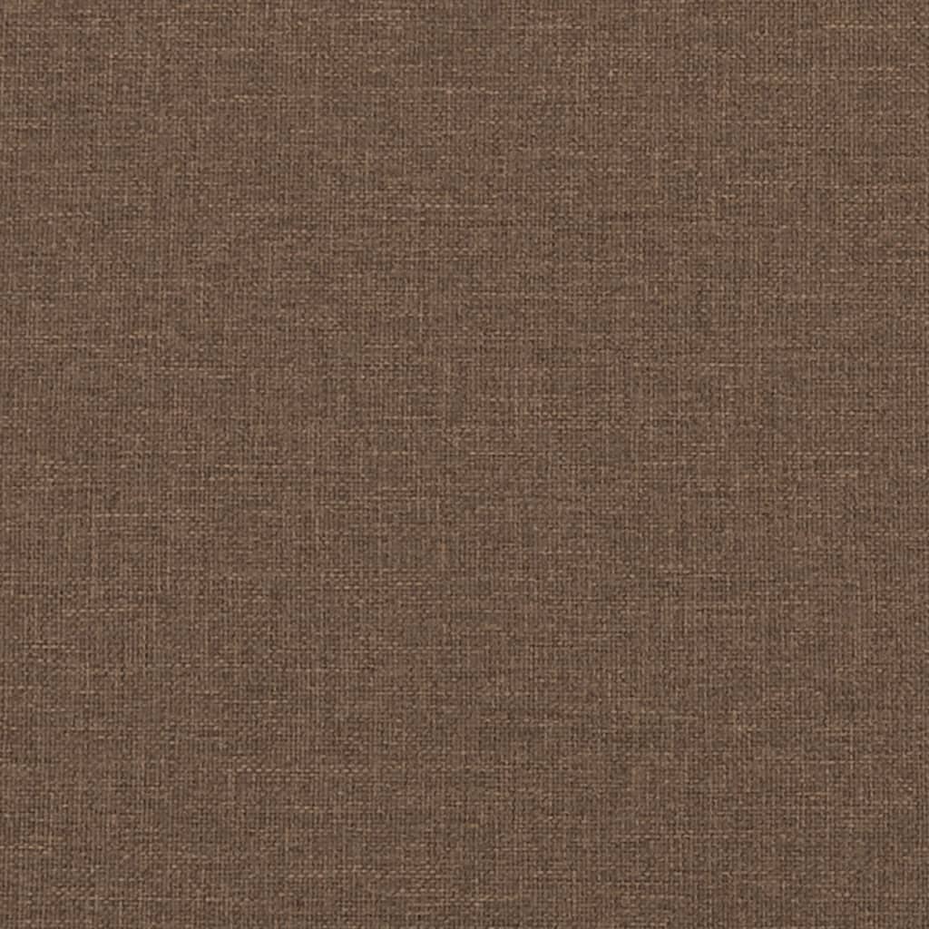 Canapé fauteuil marron 60 cm tissu