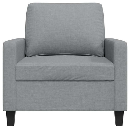 Sofasessel Hellgrau 60 cm Stoff
