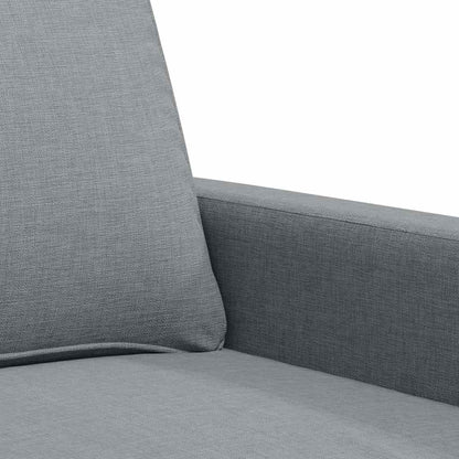 Sofasessel Hellgrau 60 cm Stoff