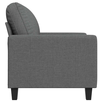 Sofasessel Dunkelgrau 60 cm Stoff