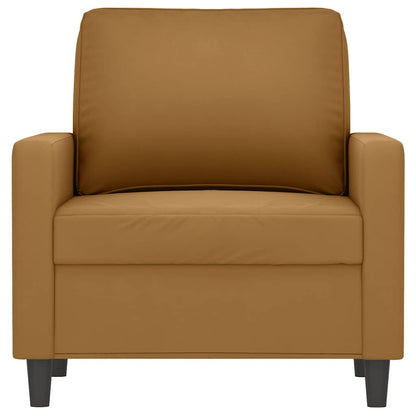 Sessel Braun 60 cm Samt