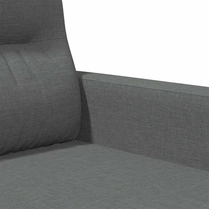 Sofasessel Dunkelgrau 60 cm Stoff