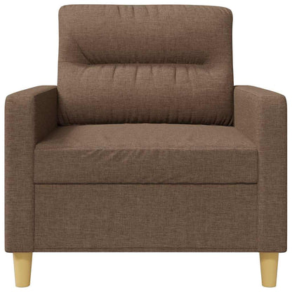 Sofasessel Braun 60 cm Stoff