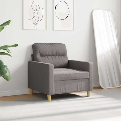 Sofasessel Taupe 60 cm Stoff
