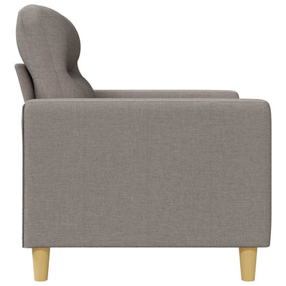 3-Sitzer-Sofa Taupe 180 cm Stoff