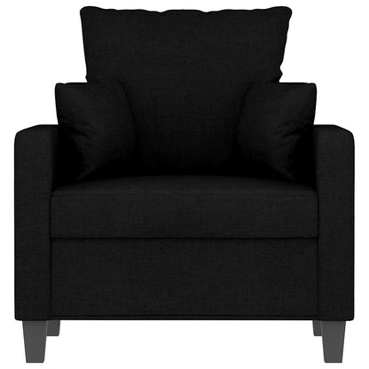 Sessel Schwarz 60 cm Stoff