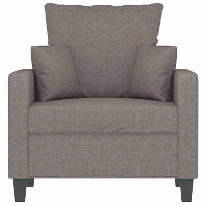 Sessel Taupe 60 cm Stoff