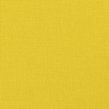 2-Sitzer-Sofa Hellgelb 120 cm Stoff