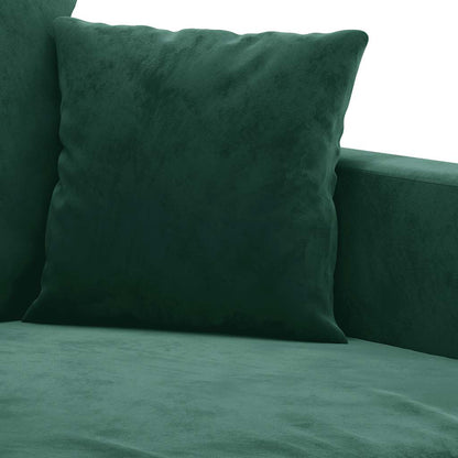 Sessel Dunkelgrün 60 cm Samt