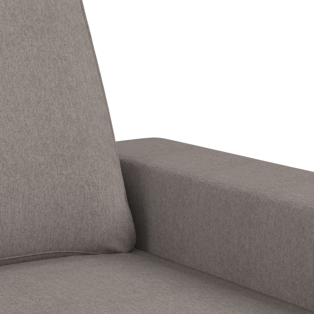 Fauteuil taupe 60 cm tissu