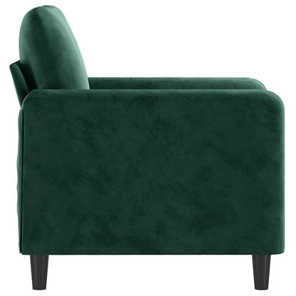 Sessel Dunkelgrün 60 cm Samt