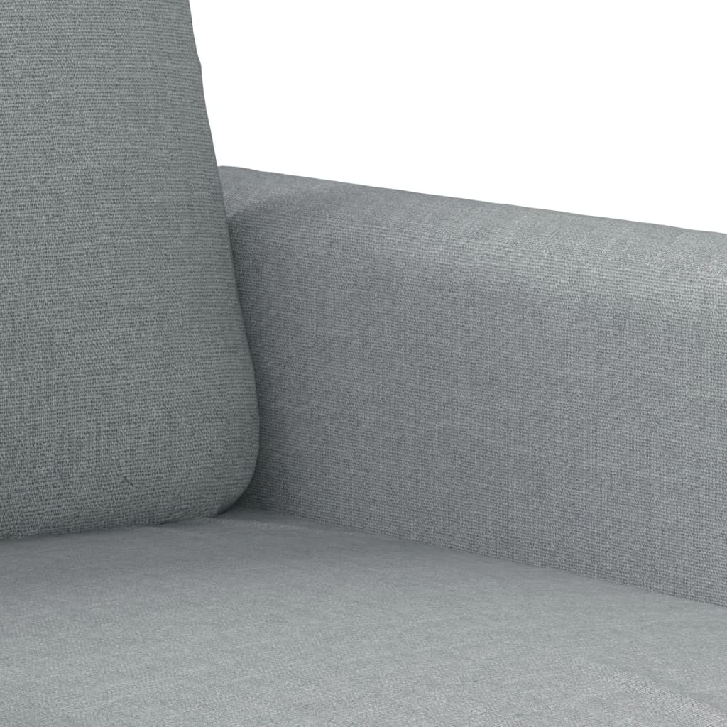 Fauteuil gris clair 60 cm tissu