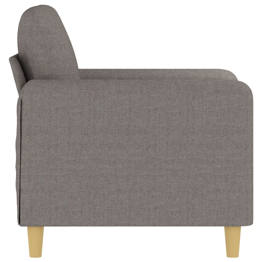 Sessel Taupe 60 cm Stoff