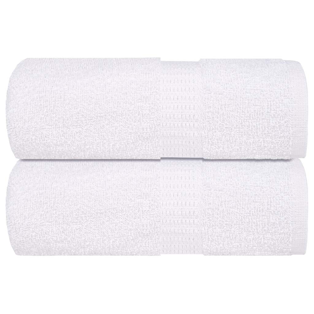 Gästetücher FROGN 2 Stk. Weiß 30x50 cm 360 g/m²