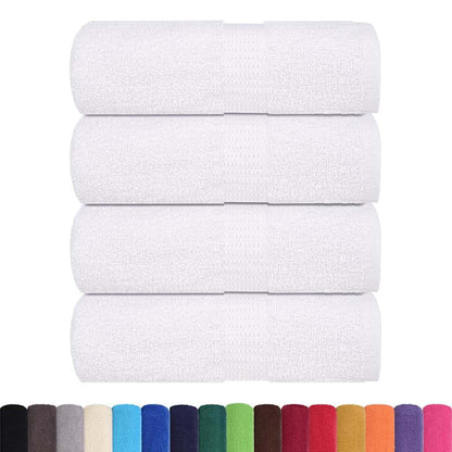 Gästetücher FROGN 4 Stk. Weiß 30x50 cm 360 g/m²