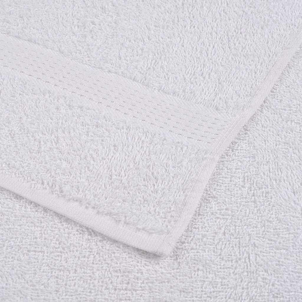Gästetücher FROGN 10 Stk. Weiß 30x50 cm 360 g/m²