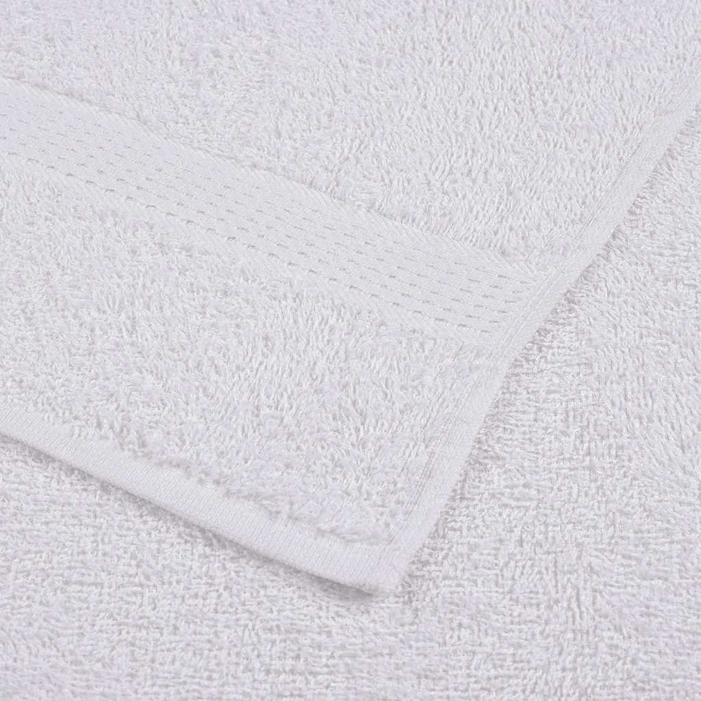Handtücher FROGN 10 Stk. Weiß 50x100 cm 360 g/m²