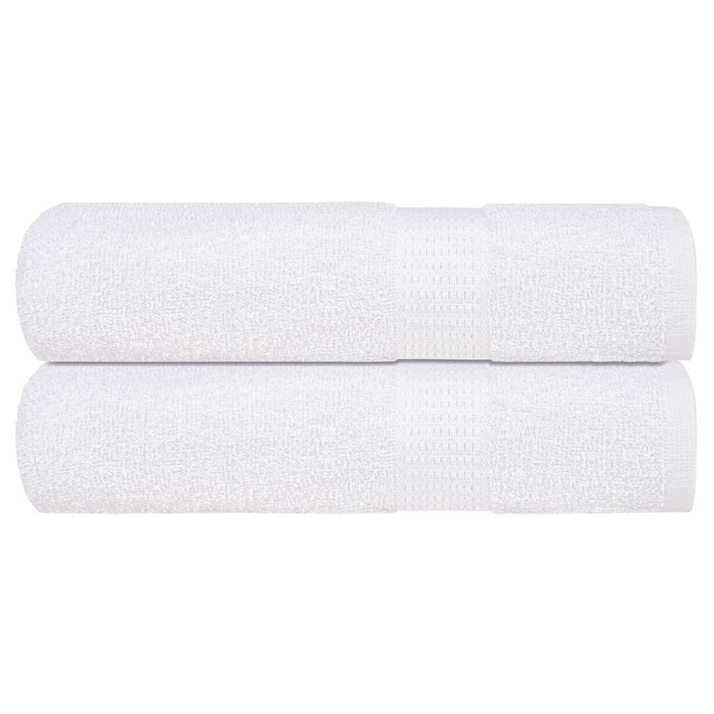Duschtücher FROGN 2 Stk. Weiß 70x140 cm 360 g/m²
