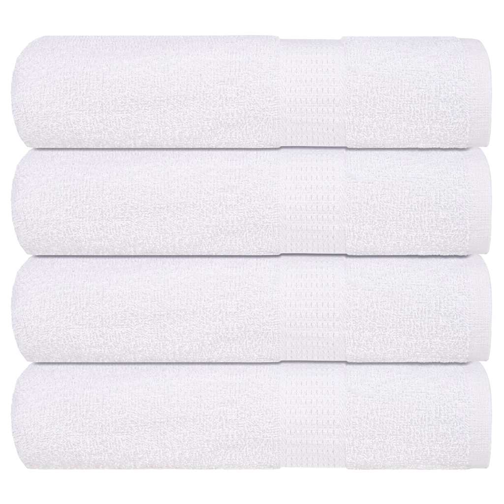 Duschtücher FROGN 4 Stk. Weiß 70x140 cm 360 g/m²