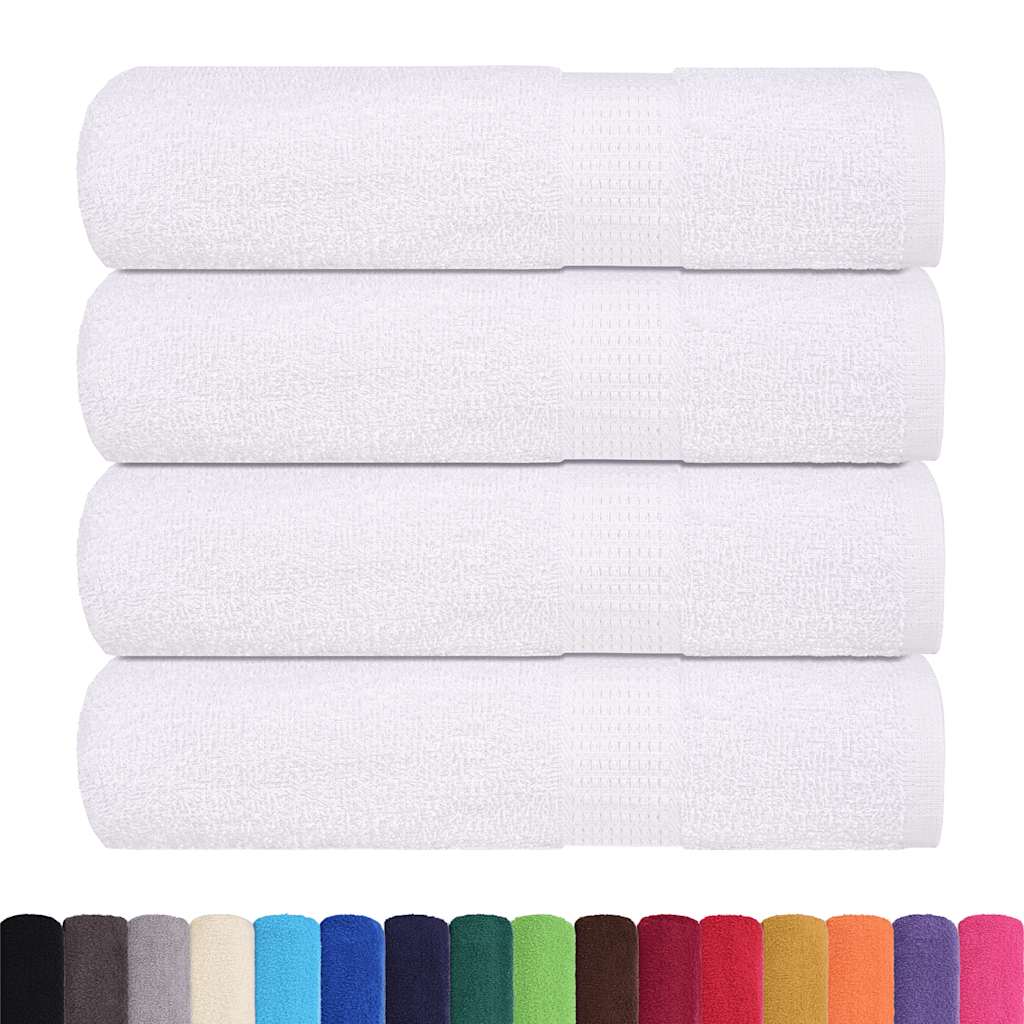 Duschtücher FROGN 4 Stk. Weiß 70x140 cm 360 g/m²