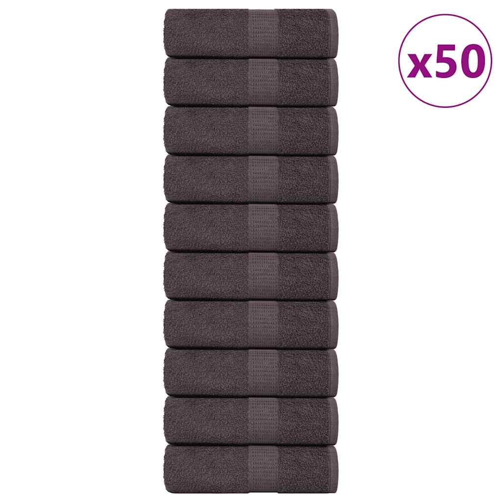 Waschtücher FROGN 50 Stk. Anthrazit 30x30 cm 360 g/m²