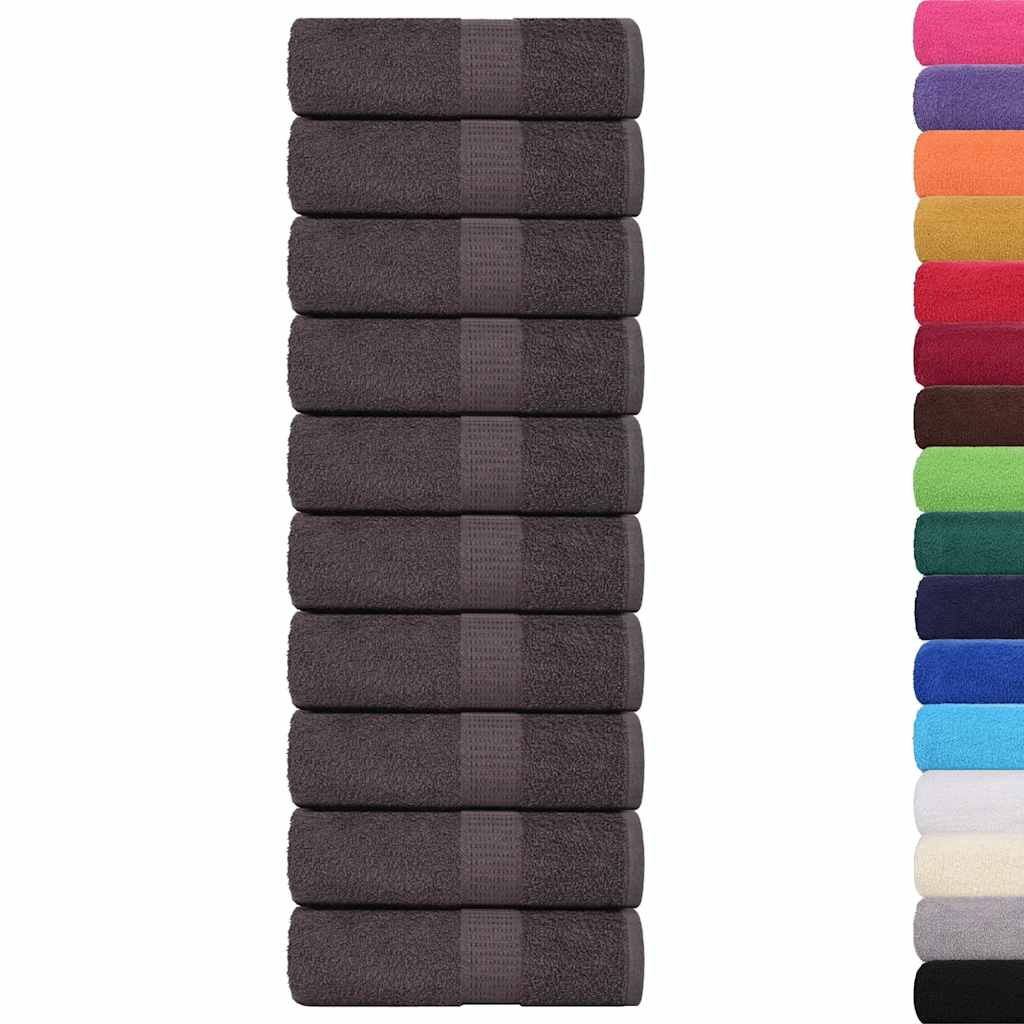 Waschtücher FROGN 50 Stk. Anthrazit 30x30 cm 360 g/m²