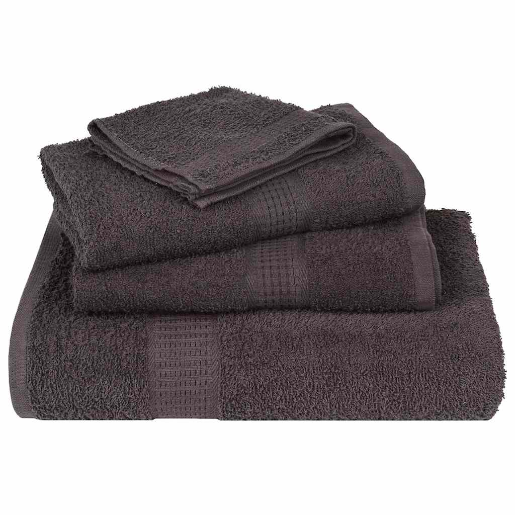 Waschtücher FROGN 50 Stk. Anthrazit 30x30 cm 360 g/m²