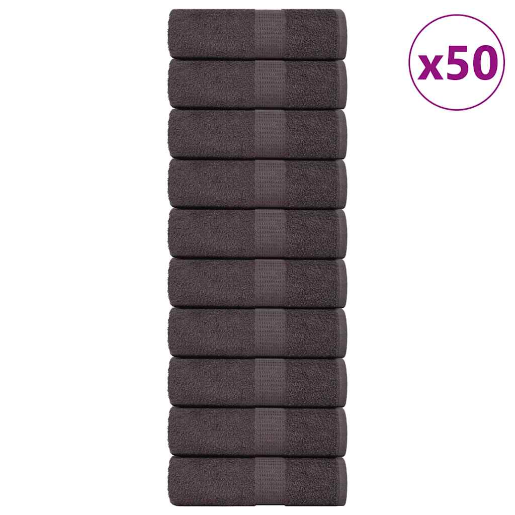 Gästetücher FROGN 50 Stk. Anthrazit 30x50 cm 360 g/m²