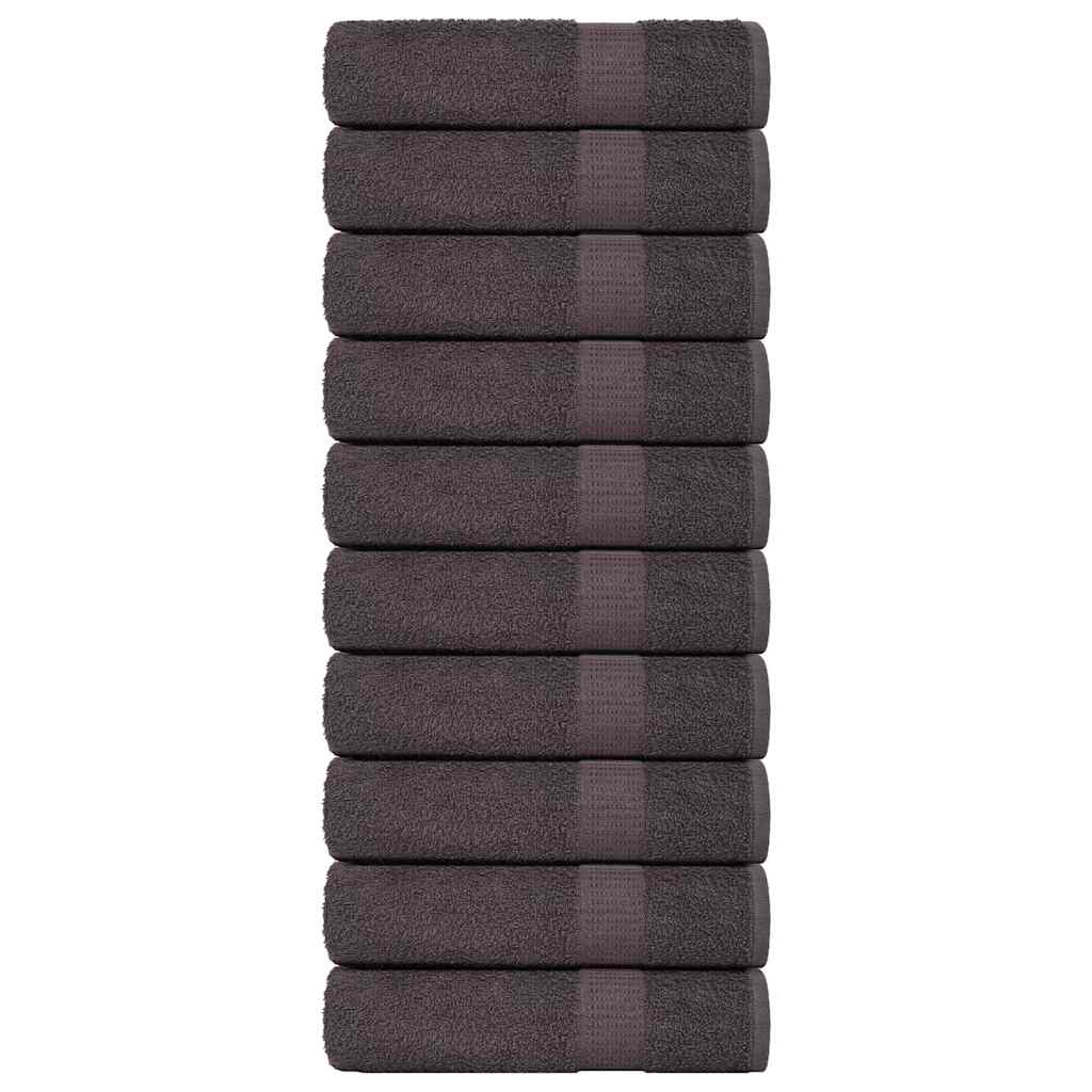 Handtücher FROGN 10 Stk. Anthrazit 50x100 cm 360 g/m²