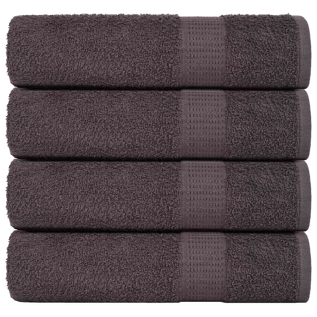 Duschtücher FROGN 4 Stk. Anthrazit 70x140 cm 360 g/m²