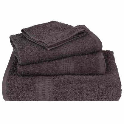 Duschtücher FROGN 4 Stk. Anthrazit 70x140 cm 360 g/m²