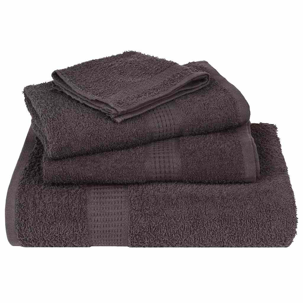 Duschtücher FROGN 4 Stk. Anthrazit 70x140 cm 360 g/m²