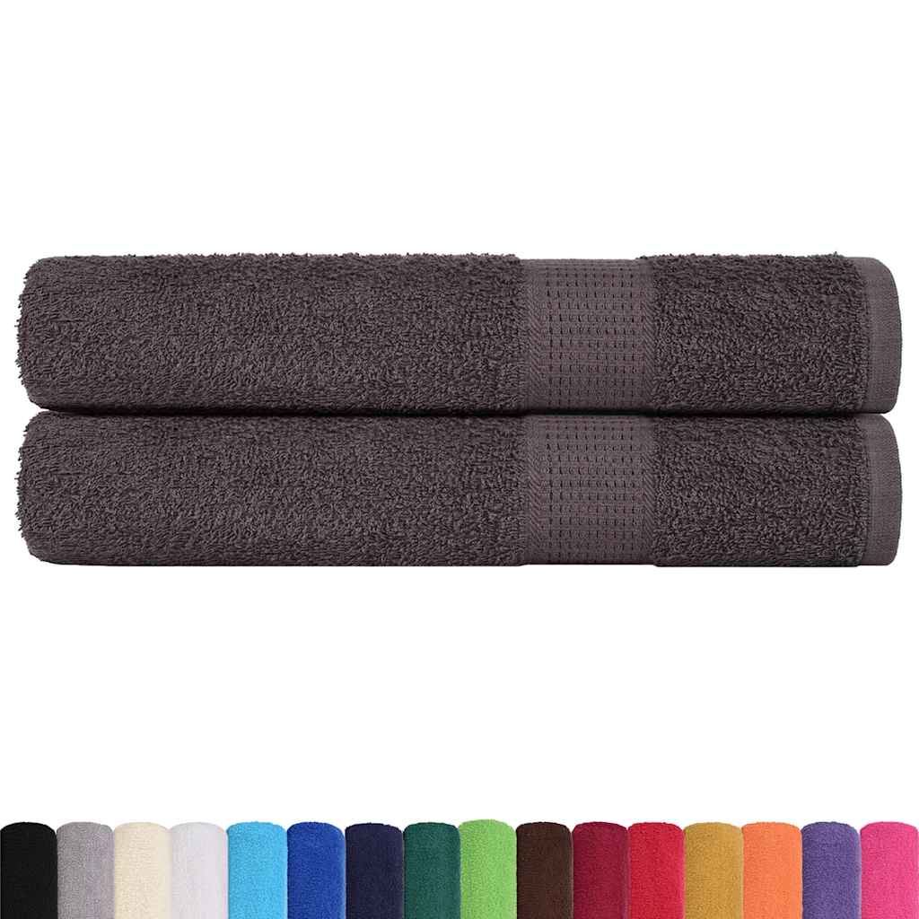 Handtücher FROGN 2 Stk. Anthrazit 100x200 cm 360 g/m²