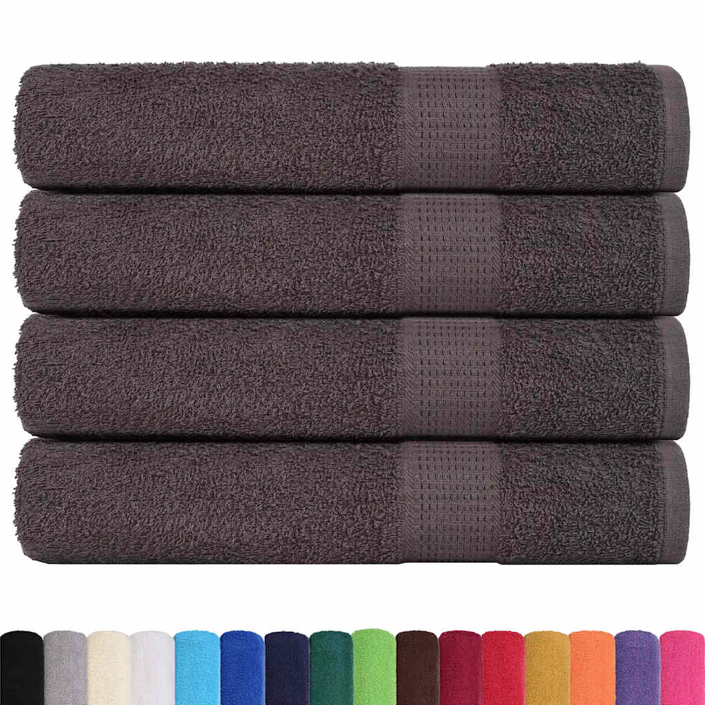 Handtücher FROGN 4 Stk. Anthrazit 100x200 cm 360 g/m²