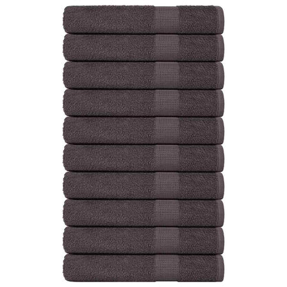 Handtücher FROGN 10 Stk. Anthrazit 100x200 cm 360 g/m²