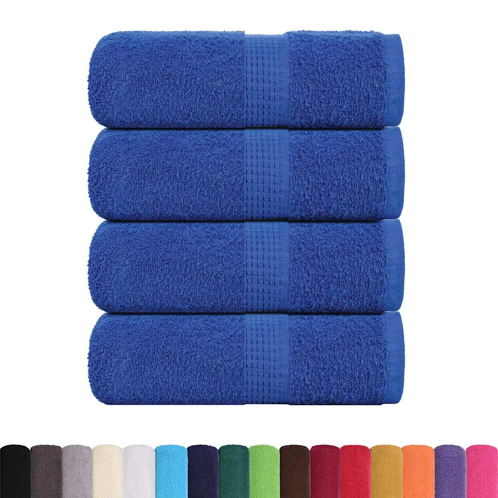 Waschtücher FROGN 4 Stk. Blau 30x30 cm 360 g/m²