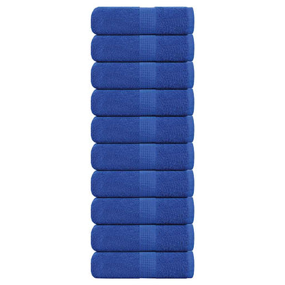 Gästetücher FROGN 10 Stk. Blau 30x50 cm 360 g/m²