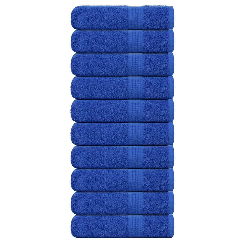 Handtücher FROGN 10 Stk. Blau 50x100 cm 360 g/m²