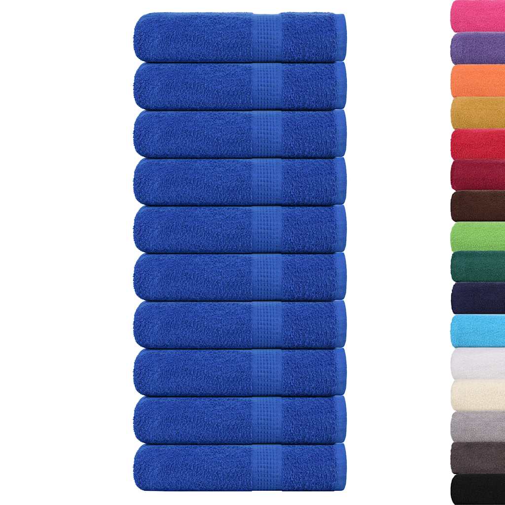 Handtücher FROGN 10 Stk. Blau 50x100 cm 360 g/m²
