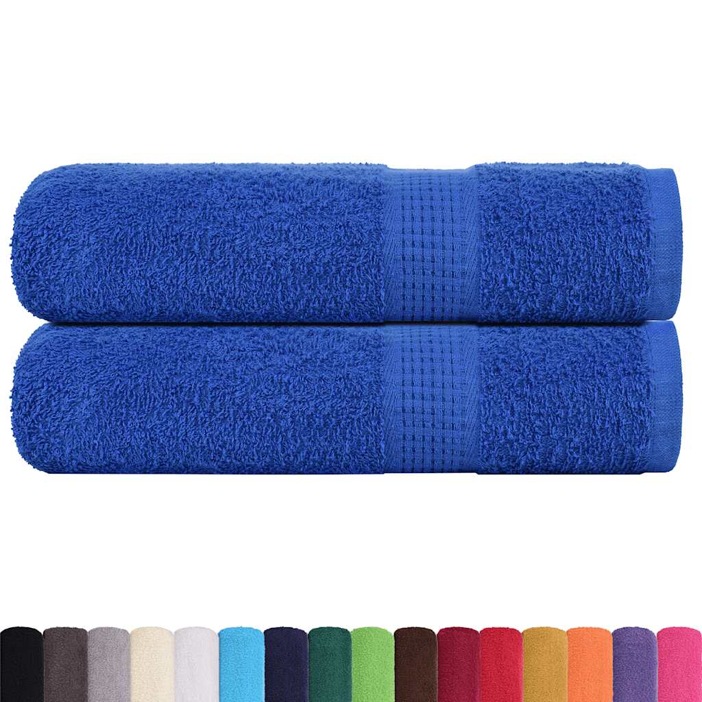 Duschtücher FROGN 2 Stk. Blau 70x140 cm 360 g/m²