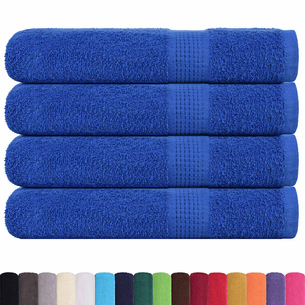 Saunatücher FROGN 4 Stk. Blau 80x200 cm 360 g/m²