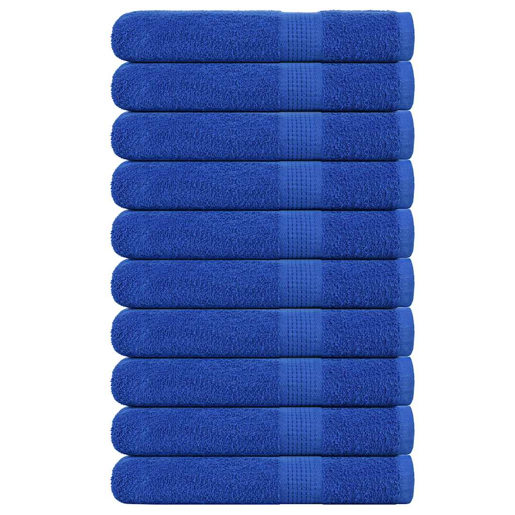 Handtücher FROGN 10 Stk. Blau 100x200 cm 360 g/m²