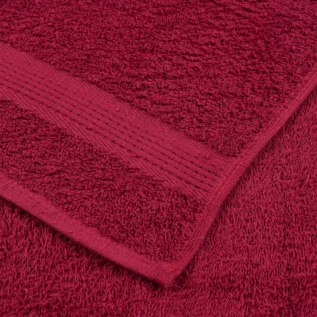 Duschtücher FROGN 4 Stk. Bordeaux 70x140 cm 360 g/qm