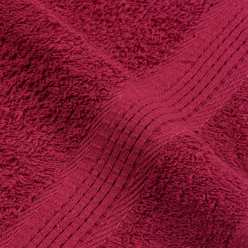 Duschtücher FROGN 4 Stk. Bordeaux 70x140 cm 360 g/qm