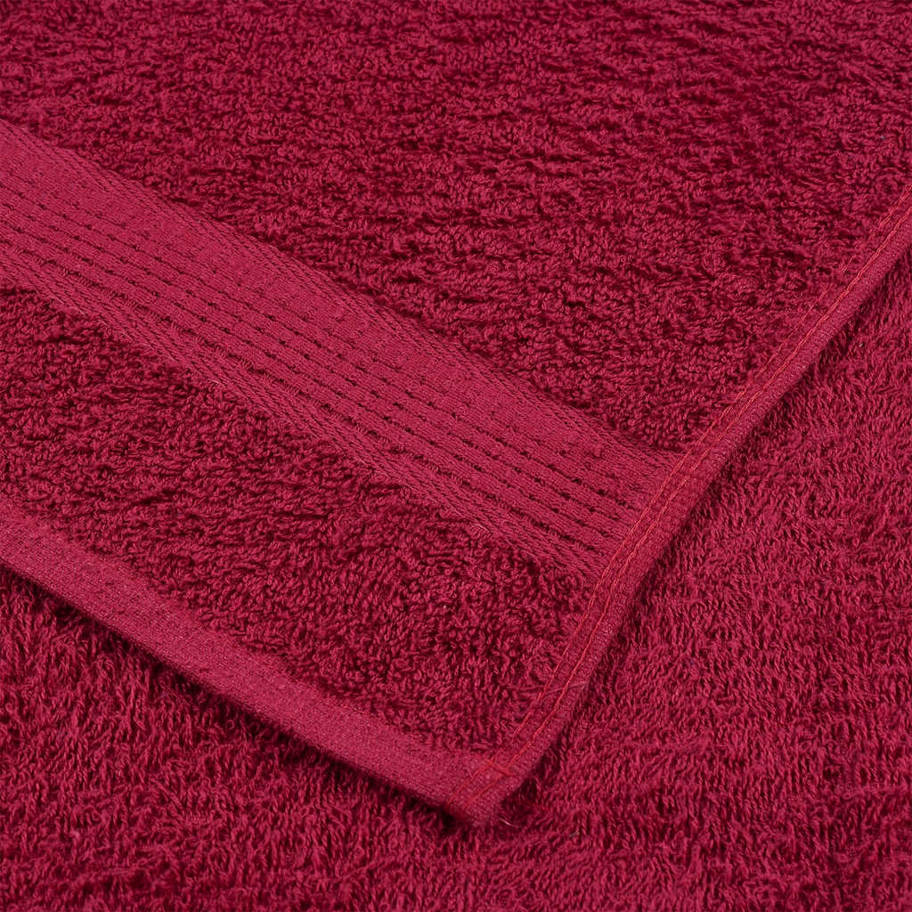 Handtücher FROGN 2 Stk. Bordeaux 100x200 cm 360 g/m²