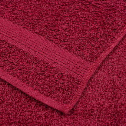 Handtücher FROGN 4 Stk. Bordeaux 100x200 cm 360 g/m²