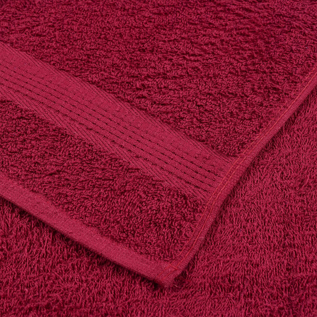 Handtücher FROGN 4 Stk. Bordeaux 100x200 cm 360 g/m²