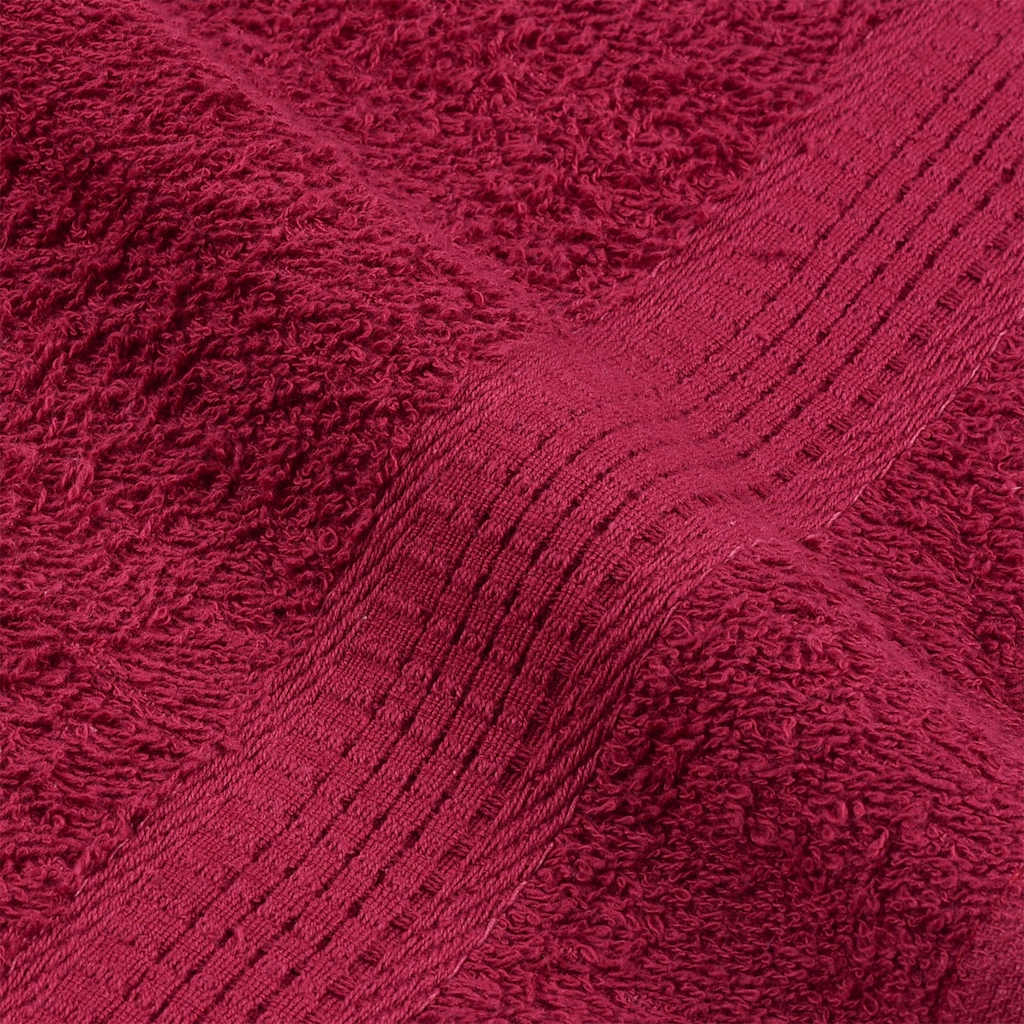 Handtücher FROGN 4 Stk. Bordeaux 100x200 cm 360 g/m²